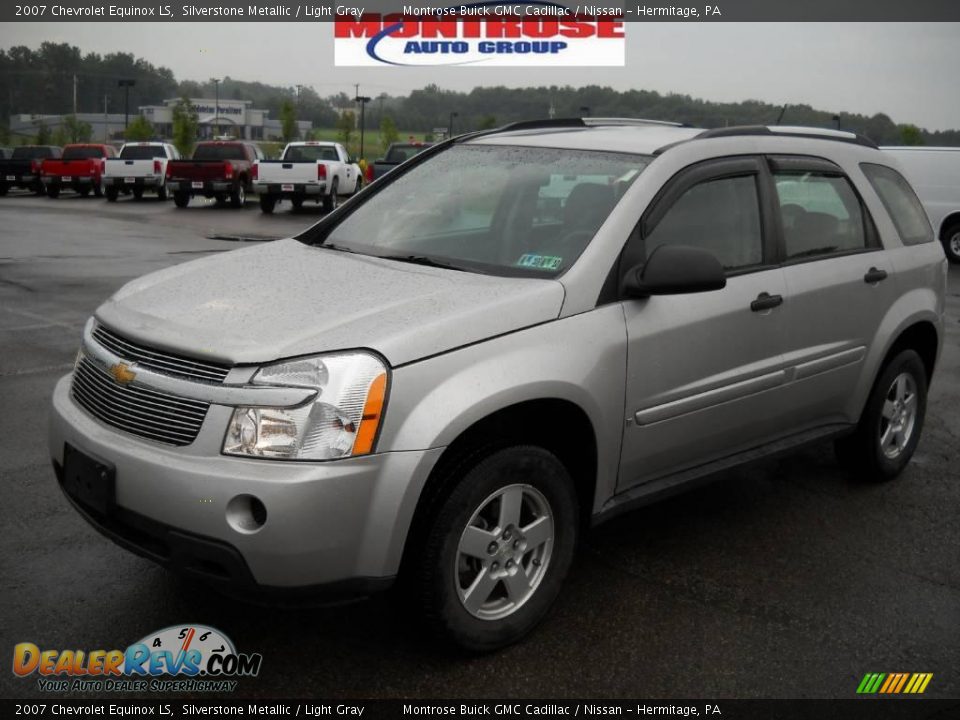 2007 Chevrolet Equinox LS Silverstone Metallic / Light Gray Photo #20