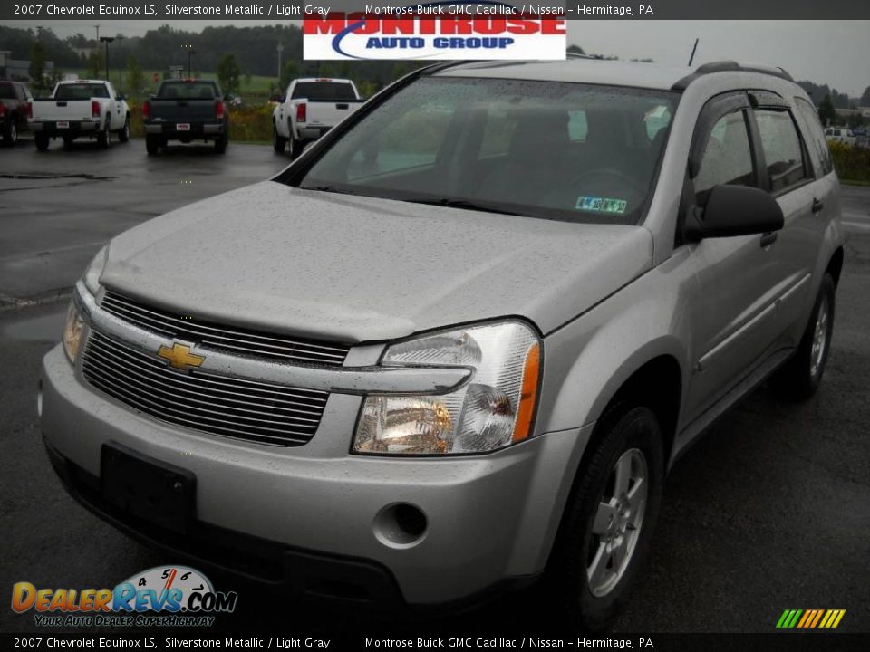 2007 Chevrolet Equinox LS Silverstone Metallic / Light Gray Photo #21