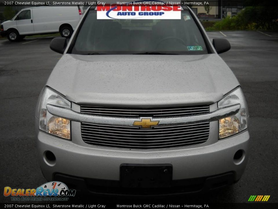 2007 Chevrolet Equinox LS Silverstone Metallic / Light Gray Photo #22
