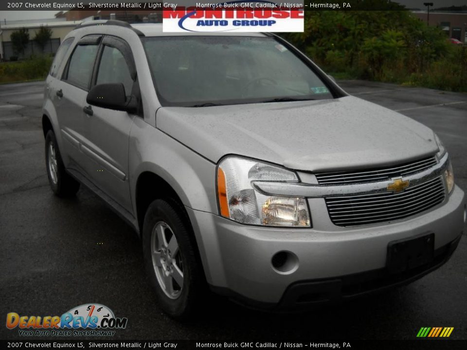 2007 Chevrolet Equinox LS Silverstone Metallic / Light Gray Photo #23