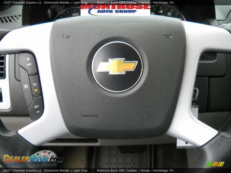 2007 Chevrolet Equinox LS Silverstone Metallic / Light Gray Photo #29