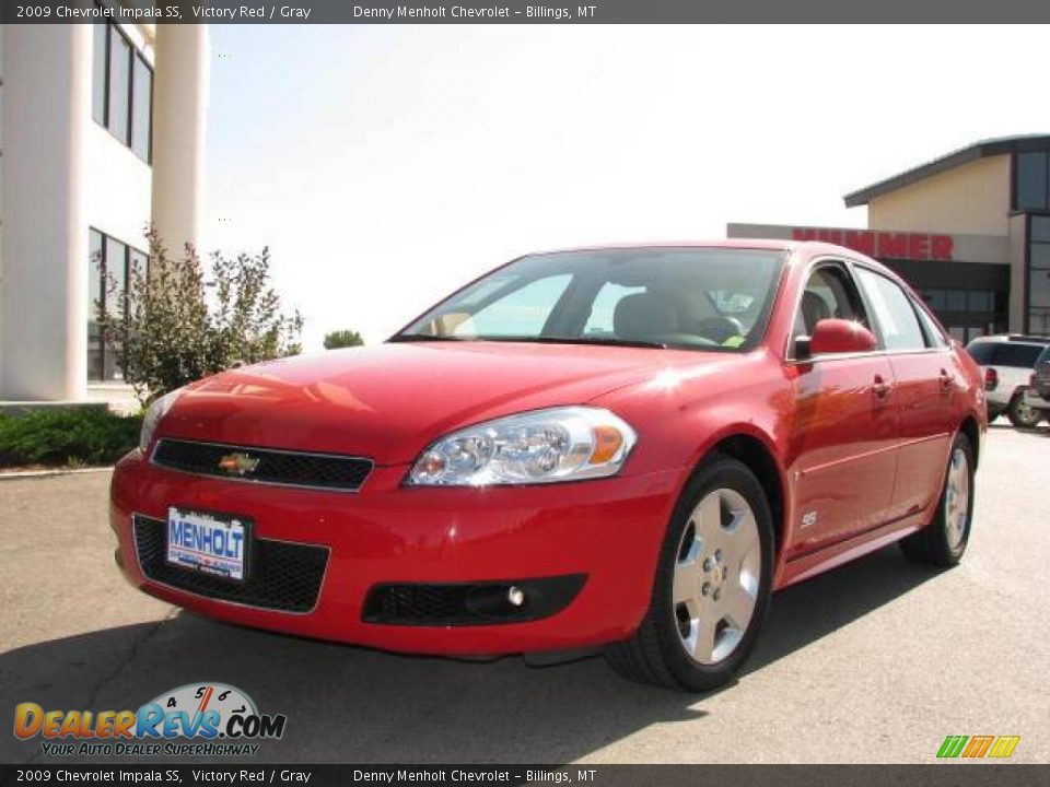 2009 Chevrolet Impala SS Victory Red / Gray Photo #2