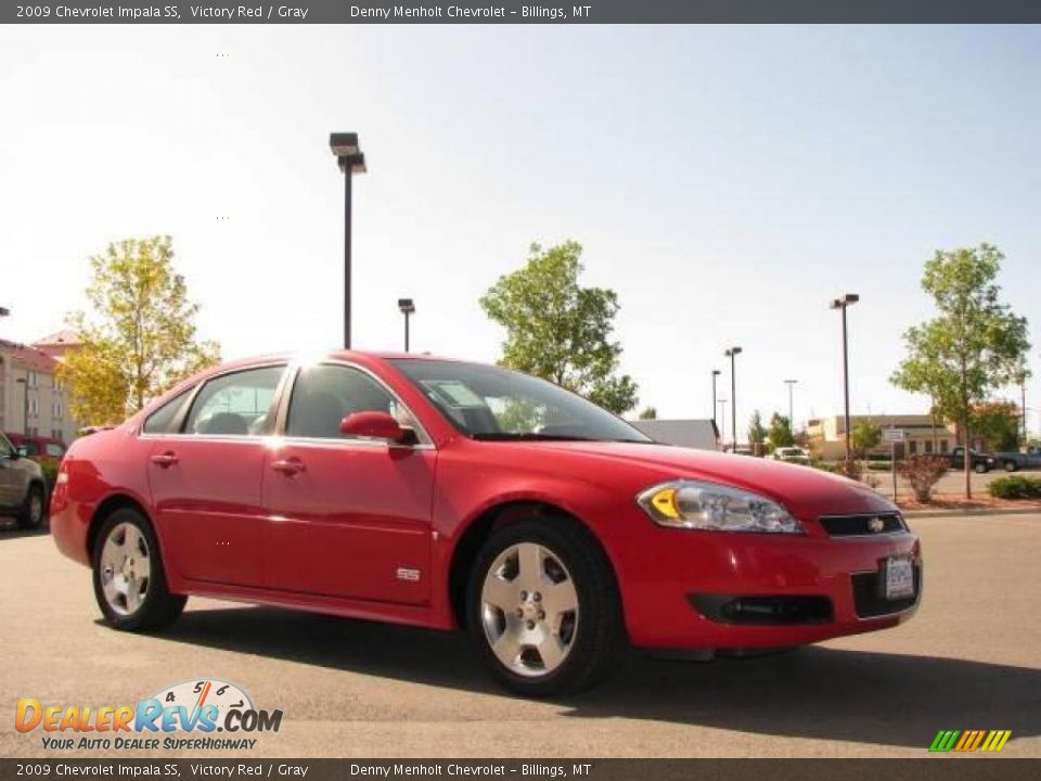 2009 Chevrolet Impala SS Victory Red / Gray Photo #3