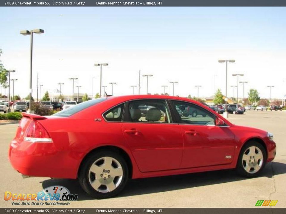 2009 Chevrolet Impala SS Victory Red / Gray Photo #4