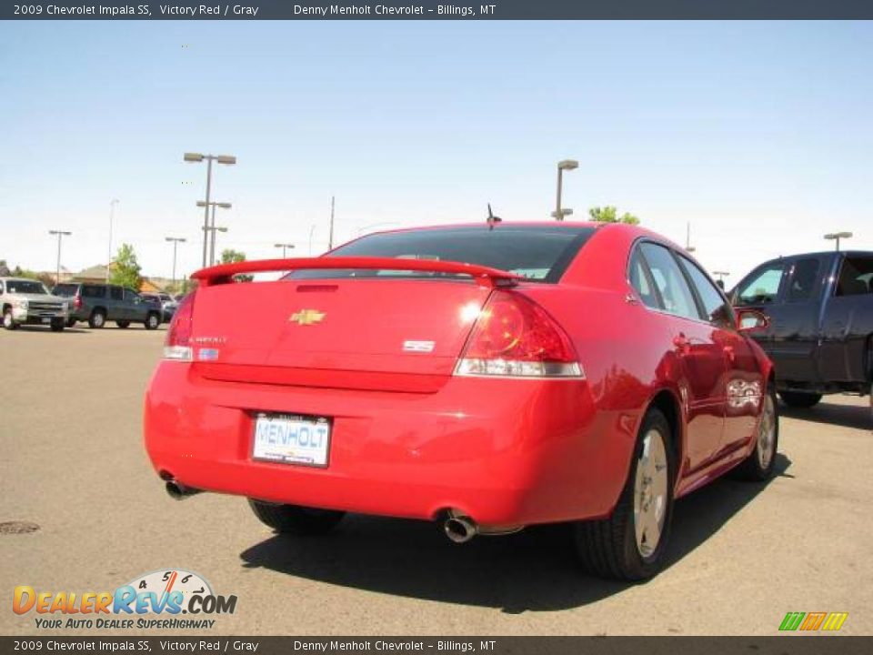 2009 Chevrolet Impala SS Victory Red / Gray Photo #5