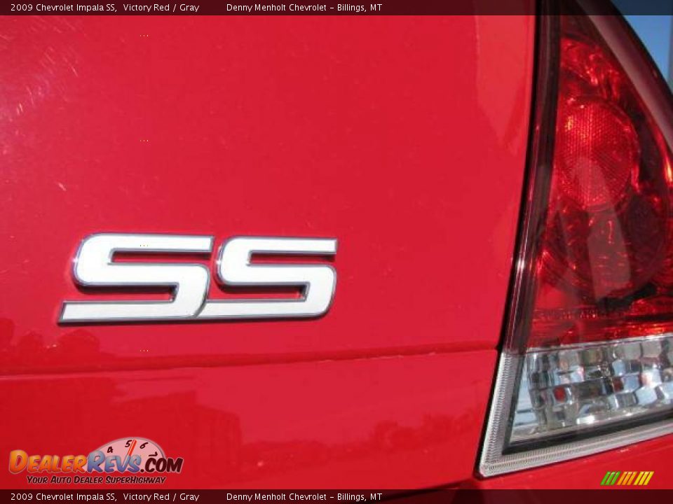 2009 Chevrolet Impala SS Victory Red / Gray Photo #7
