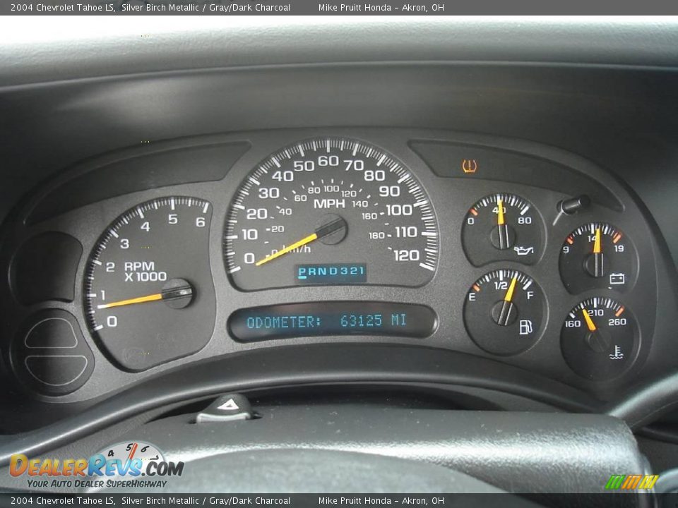 2004 Chevrolet Tahoe LS Silver Birch Metallic / Gray/Dark Charcoal Photo #28