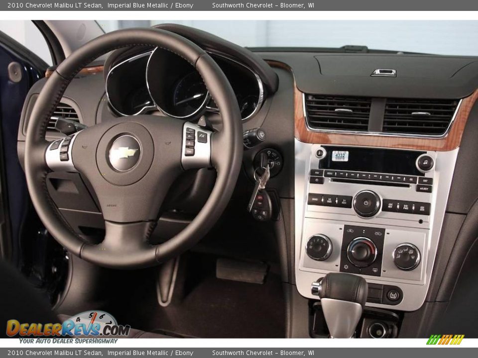 2010 Chevrolet Malibu LT Sedan Imperial Blue Metallic / Ebony Photo #6