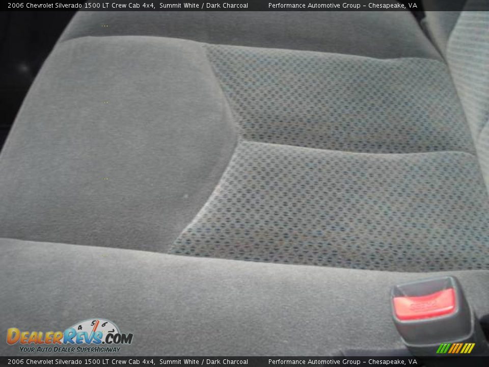 2006 Chevrolet Silverado 1500 LT Crew Cab 4x4 Summit White / Dark Charcoal Photo #19