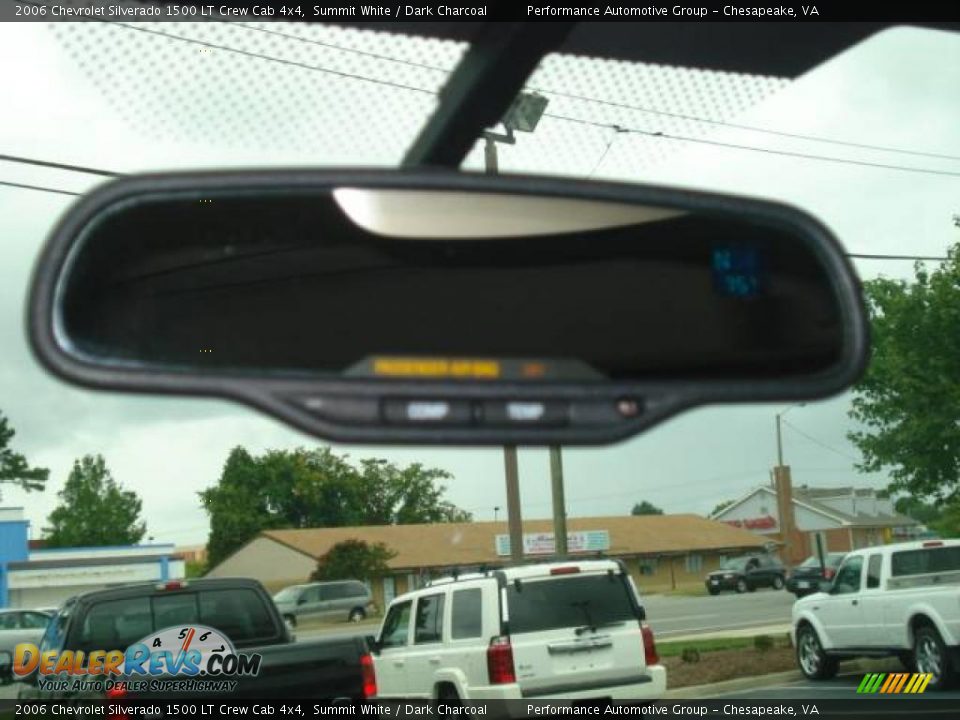 2006 Chevrolet Silverado 1500 LT Crew Cab 4x4 Summit White / Dark Charcoal Photo #24