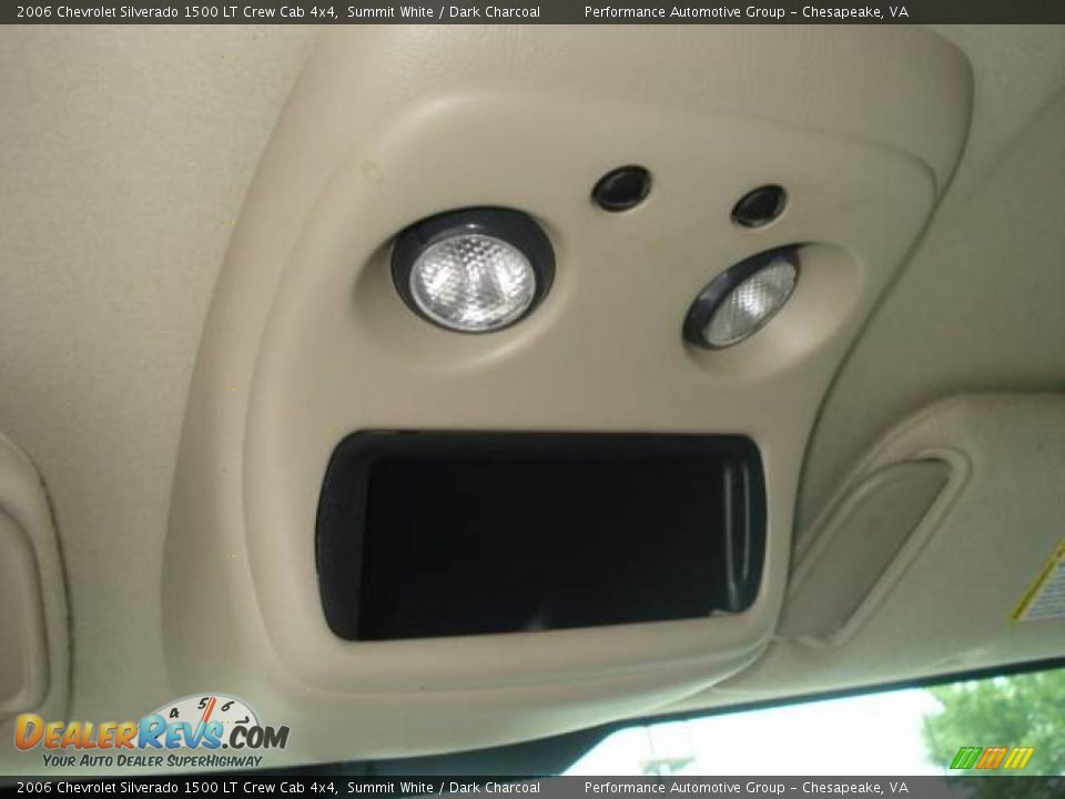 2006 Chevrolet Silverado 1500 LT Crew Cab 4x4 Summit White / Dark Charcoal Photo #25