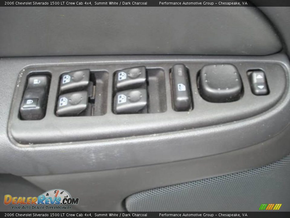 2006 Chevrolet Silverado 1500 LT Crew Cab 4x4 Summit White / Dark Charcoal Photo #28