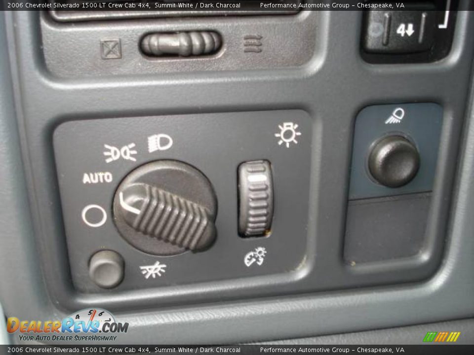 2006 Chevrolet Silverado 1500 LT Crew Cab 4x4 Summit White / Dark Charcoal Photo #29