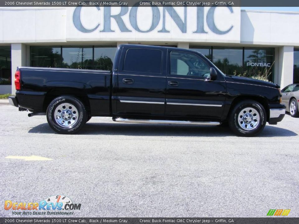 2006 Chevrolet Silverado 1500 LT Crew Cab Black / Medium Gray Photo #1