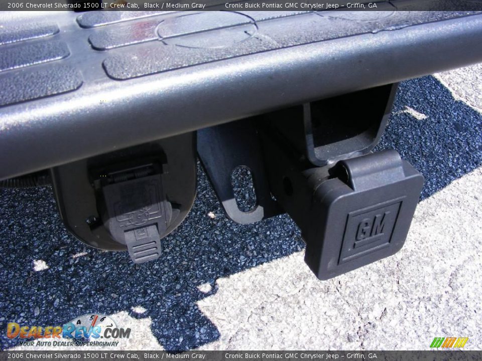 2006 Chevrolet Silverado 1500 LT Crew Cab Black / Medium Gray Photo #10