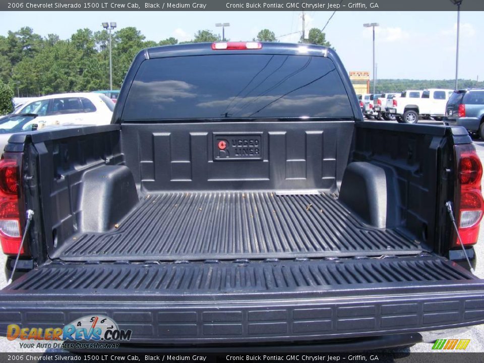 2006 Chevrolet Silverado 1500 LT Crew Cab Black / Medium Gray Photo #16