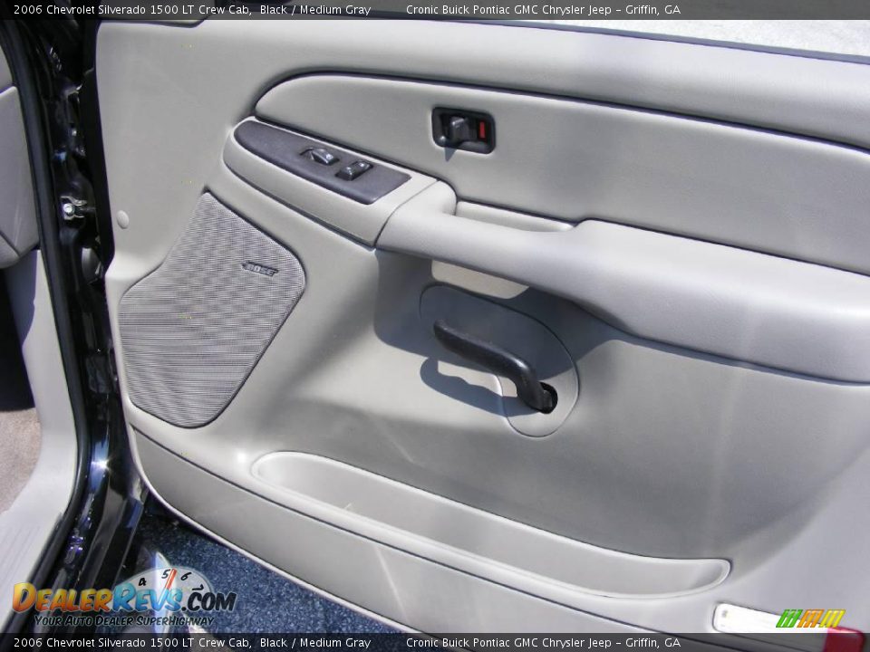 2006 Chevrolet Silverado 1500 LT Crew Cab Black / Medium Gray Photo #20
