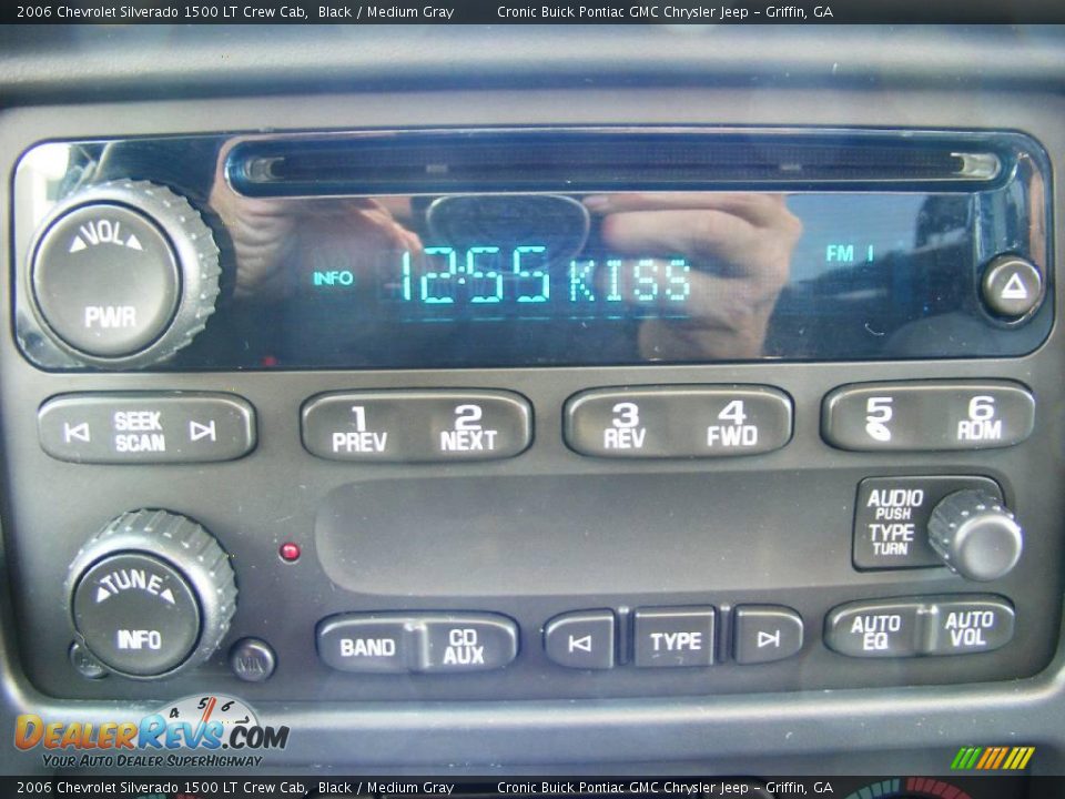 2006 Chevrolet Silverado 1500 LT Crew Cab Black / Medium Gray Photo #26