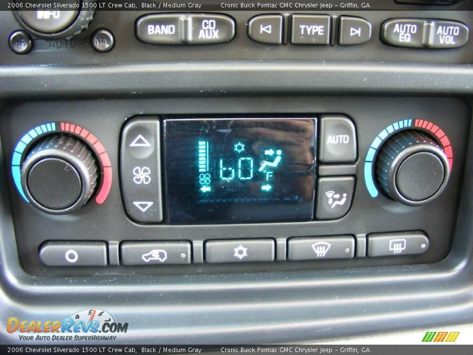 2006 Chevrolet Silverado 1500 LT Crew Cab Black / Medium Gray Photo #27