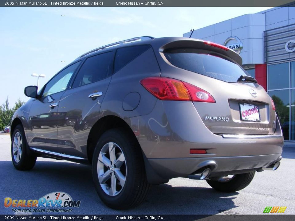 2009 Nissan Murano SL Tinted Bronze Metallic / Beige Photo #8