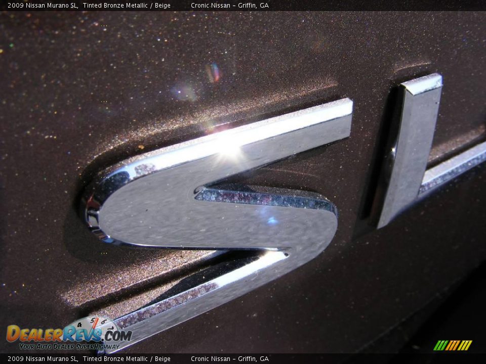 2009 Nissan Murano SL Tinted Bronze Metallic / Beige Photo #10