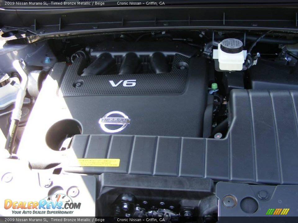 2009 Nissan Murano SL Tinted Bronze Metallic / Beige Photo #11