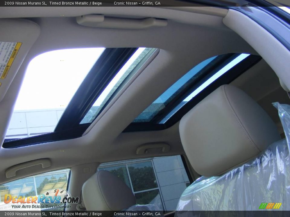 2009 Nissan Murano SL Tinted Bronze Metallic / Beige Photo #15