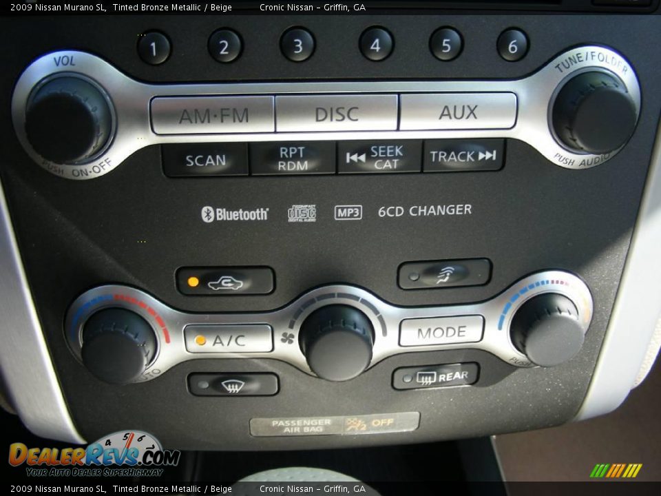 2009 Nissan Murano SL Tinted Bronze Metallic / Beige Photo #18