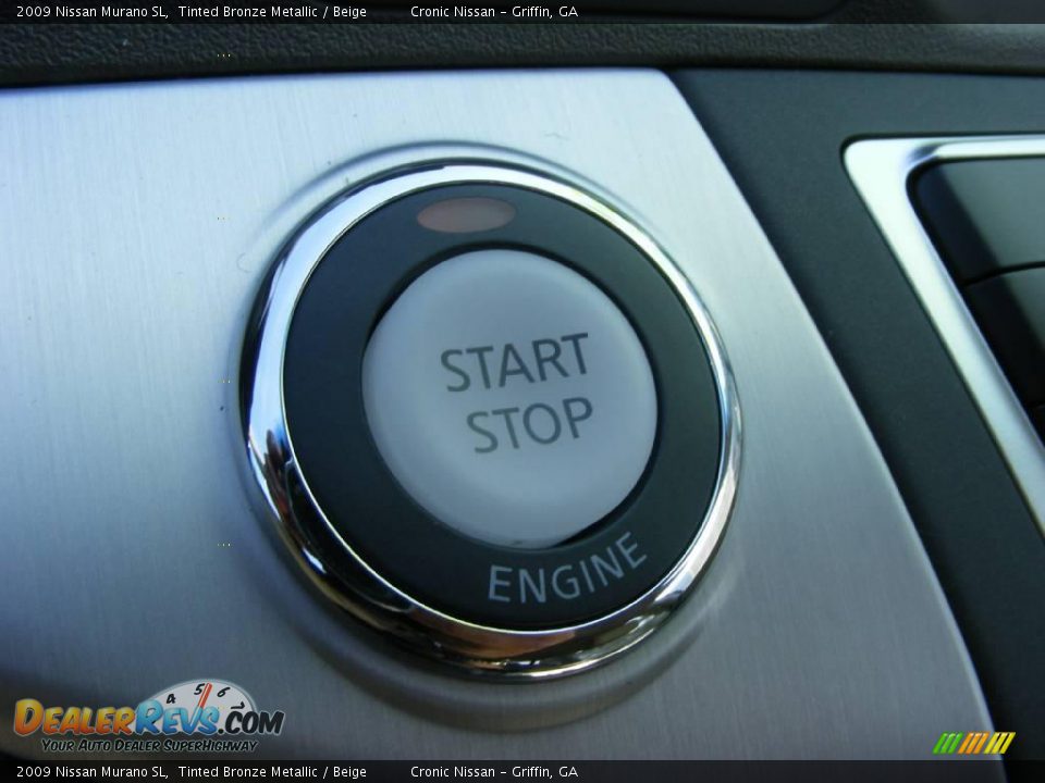 2009 Nissan Murano SL Tinted Bronze Metallic / Beige Photo #19