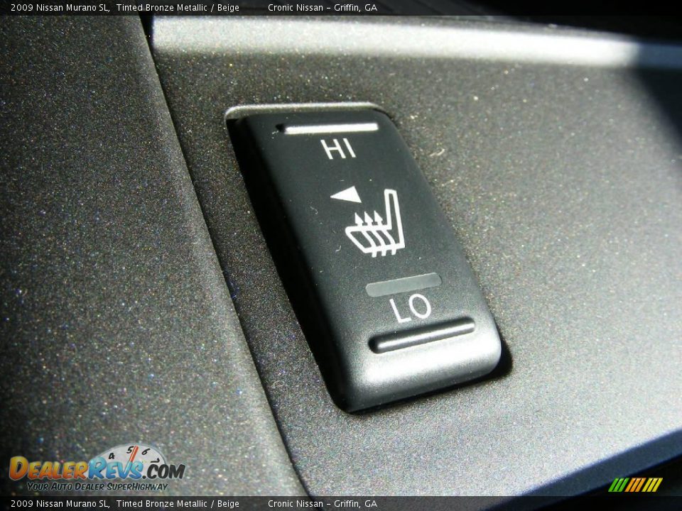 2009 Nissan Murano SL Tinted Bronze Metallic / Beige Photo #20
