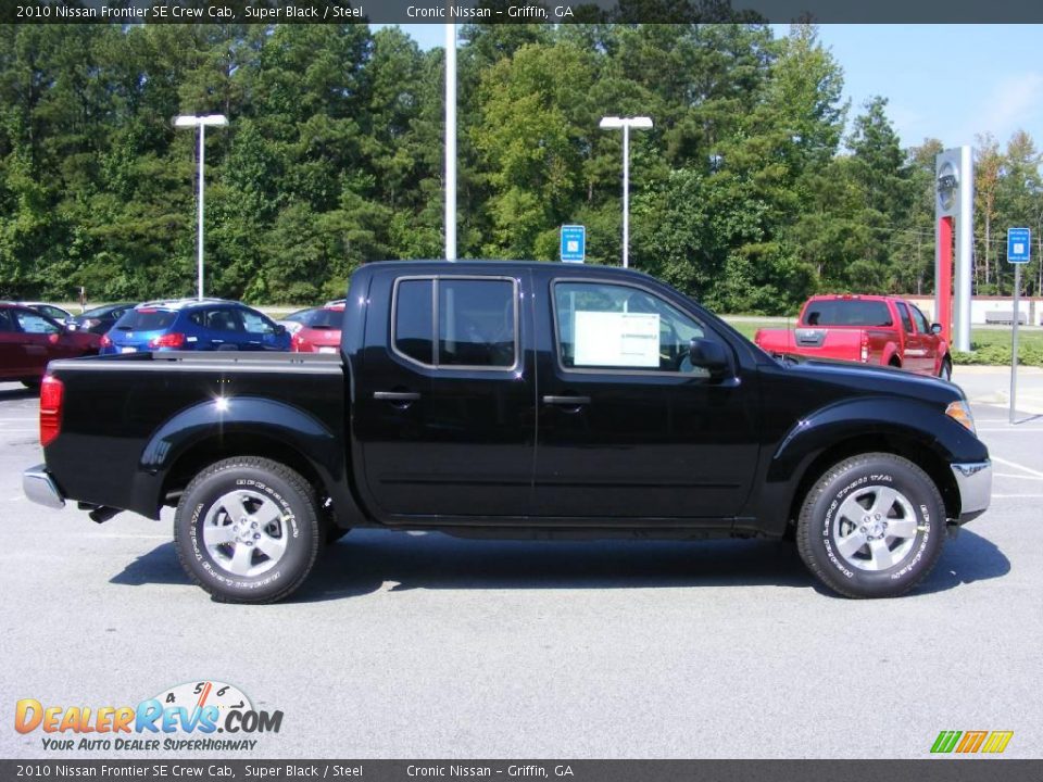 2010 Nissan Frontier SE Crew Cab Super Black / Steel Photo #5