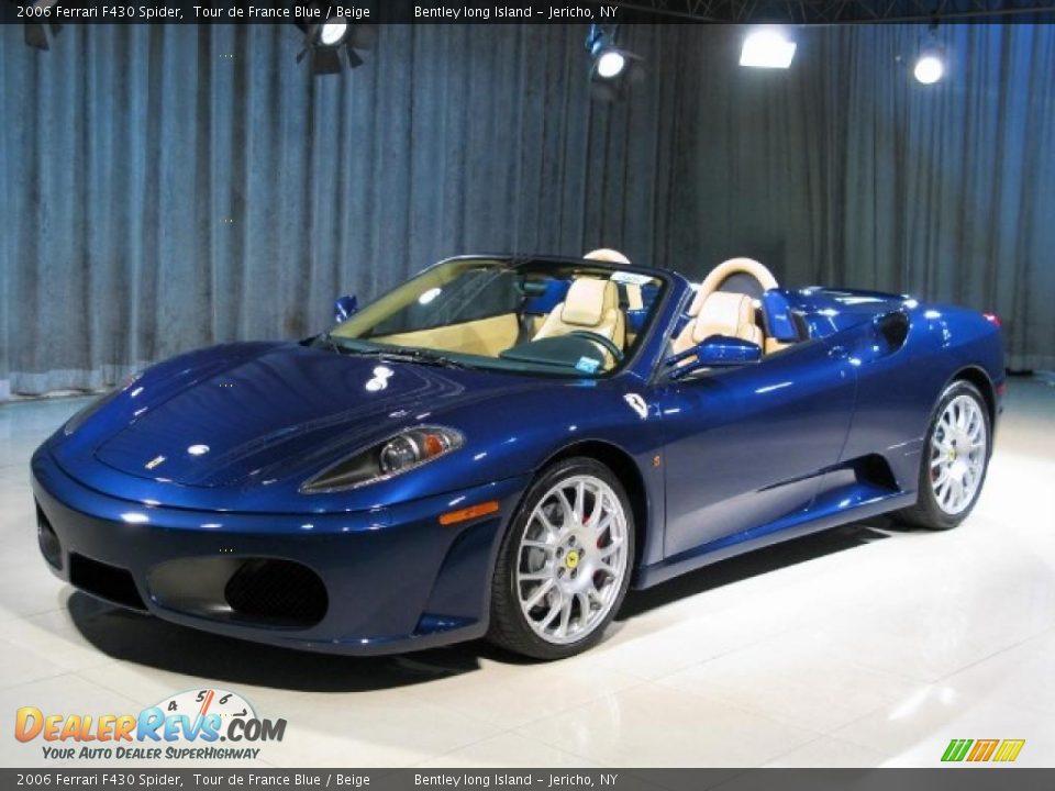 Front 3/4 View of 2006 Ferrari F430 Spider Photo #1