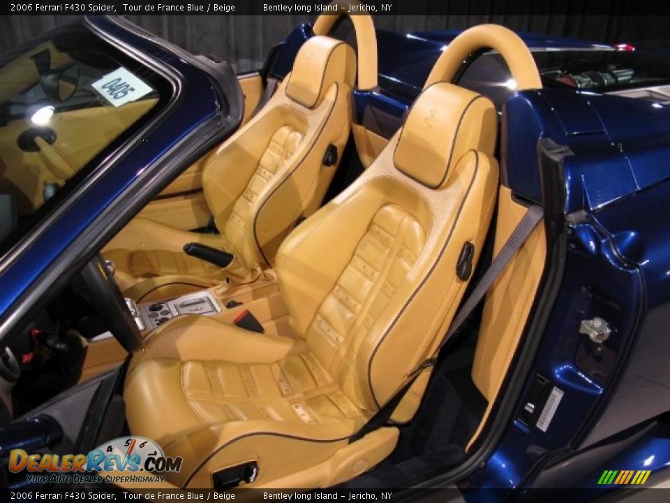 Front Seat of 2006 Ferrari F430 Spider Photo #5