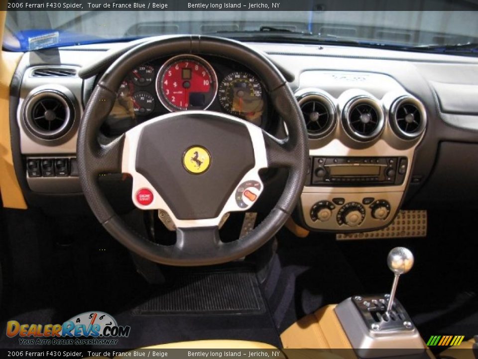 Dashboard of 2006 Ferrari F430 Spider Photo #8
