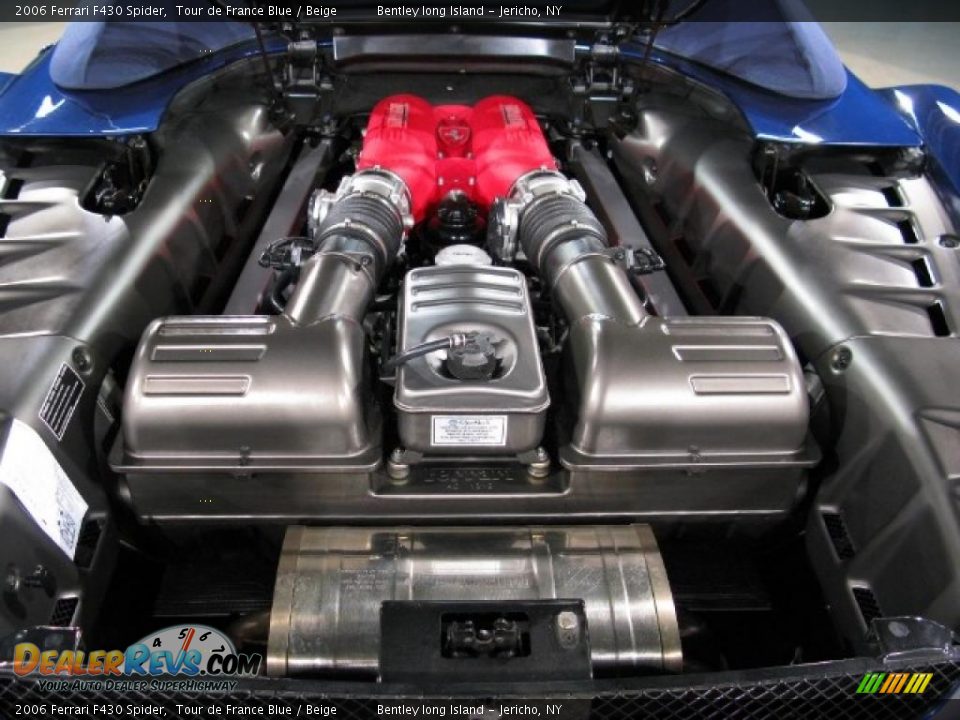 2006 Ferrari F430 Spider 4.3 Liter DOHC 32-Valve V8 Engine Photo #16