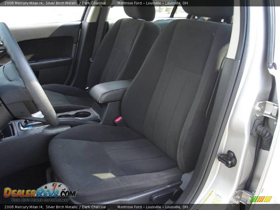 2008 Mercury Milan I4 Silver Birch Metallic / Dark Charcoal Photo #12