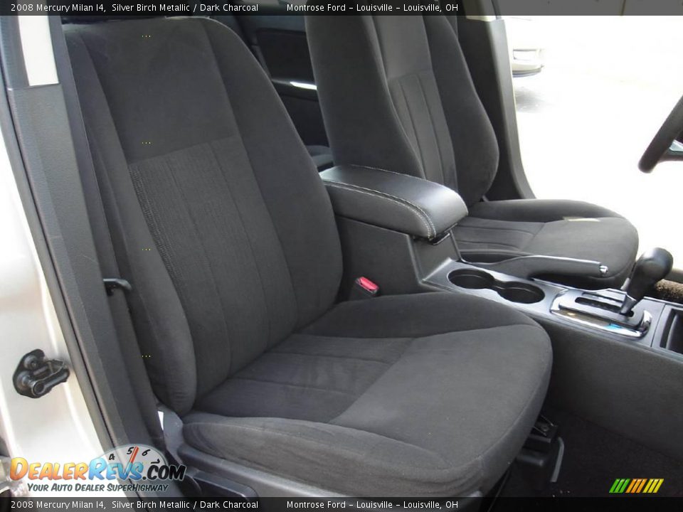 2008 Mercury Milan I4 Silver Birch Metallic / Dark Charcoal Photo #13