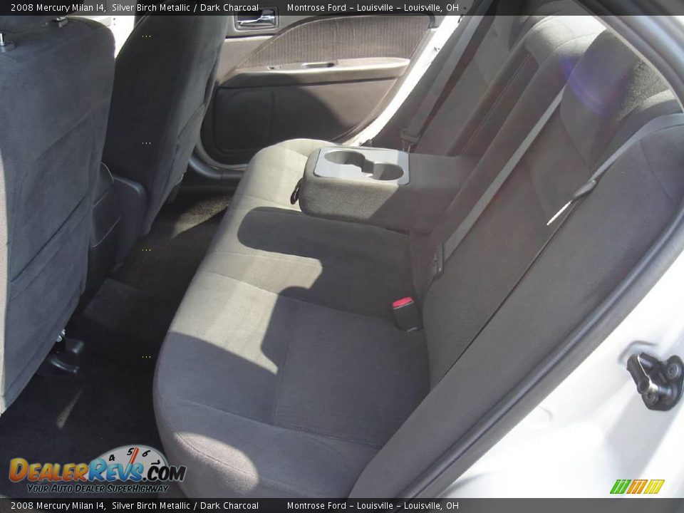2008 Mercury Milan I4 Silver Birch Metallic / Dark Charcoal Photo #15