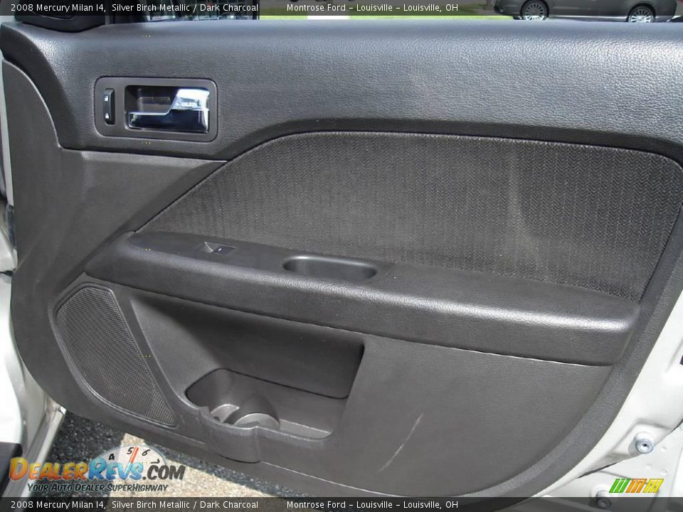 2008 Mercury Milan I4 Silver Birch Metallic / Dark Charcoal Photo #18