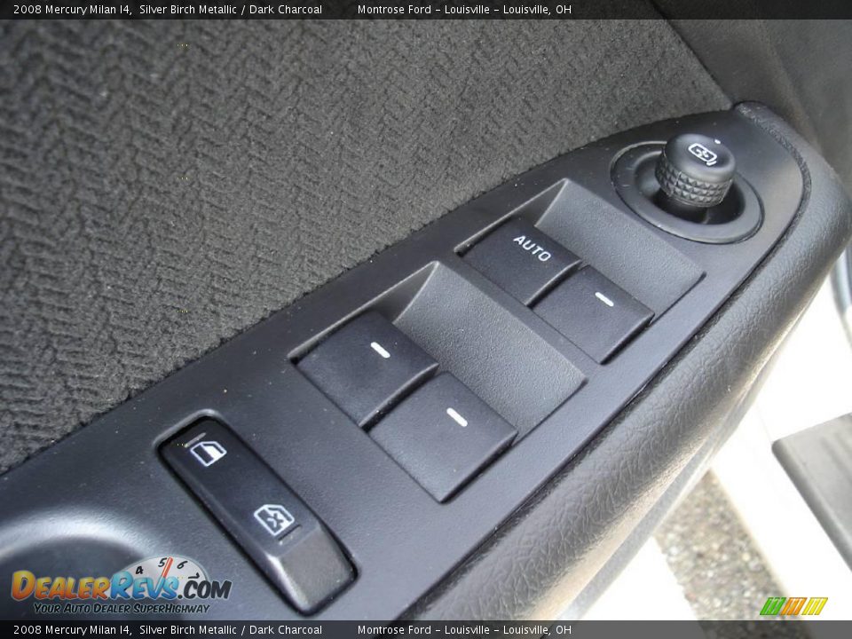 2008 Mercury Milan I4 Silver Birch Metallic / Dark Charcoal Photo #22