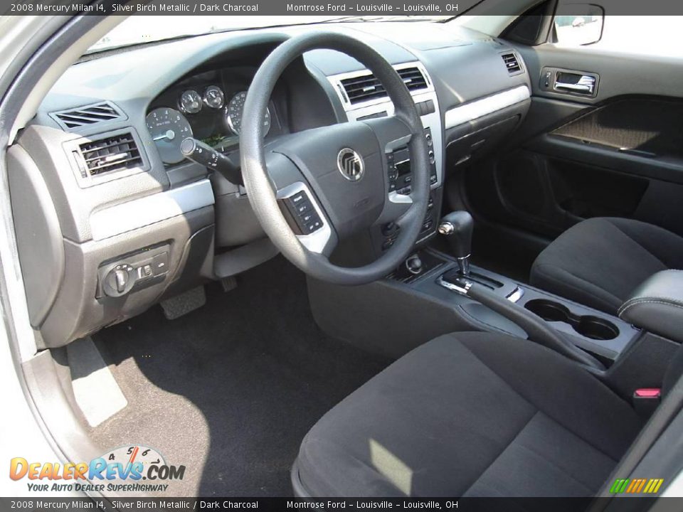 2008 Mercury Milan I4 Silver Birch Metallic / Dark Charcoal Photo #23