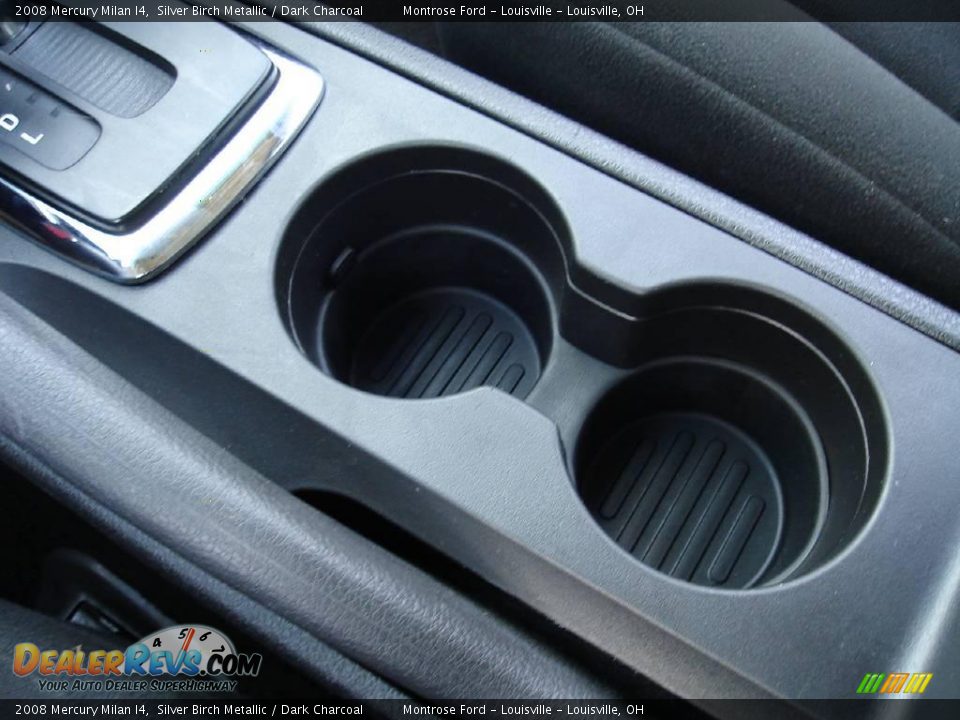 2008 Mercury Milan I4 Silver Birch Metallic / Dark Charcoal Photo #29