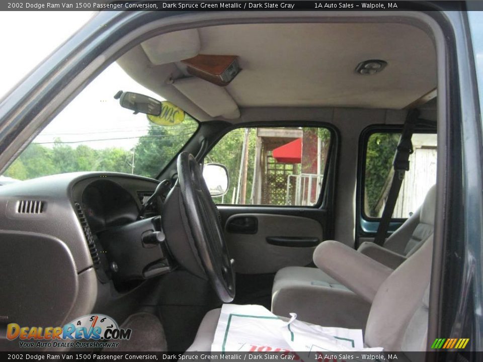 2002 Dodge Ram Van 1500 Passenger Conversion Dark Spruce Green Metallic / Dark Slate Gray Photo #3