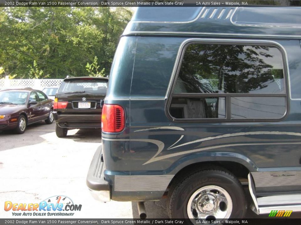 2002 Dodge Ram Van 1500 Passenger Conversion Dark Spruce Green Metallic / Dark Slate Gray Photo #15