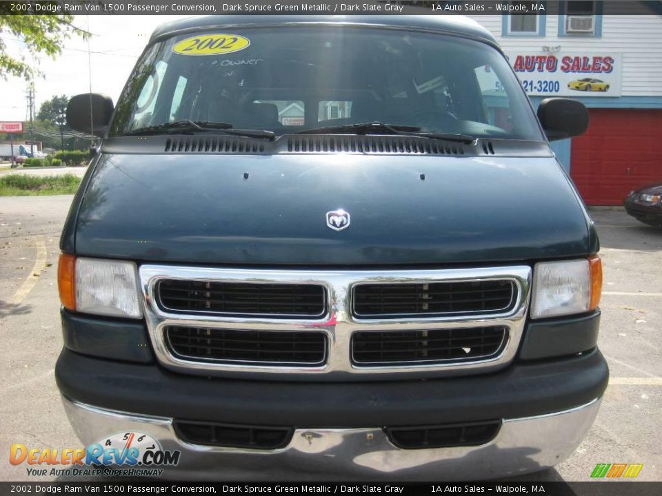 2002 Dodge Ram Van 1500 Passenger Conversion Dark Spruce Green Metallic / Dark Slate Gray Photo #19