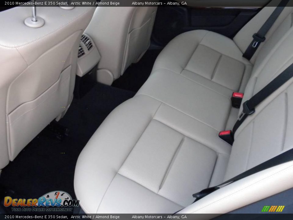 2010 Mercedes-Benz E 350 Sedan Arctic White / Almond Beige Photo #11