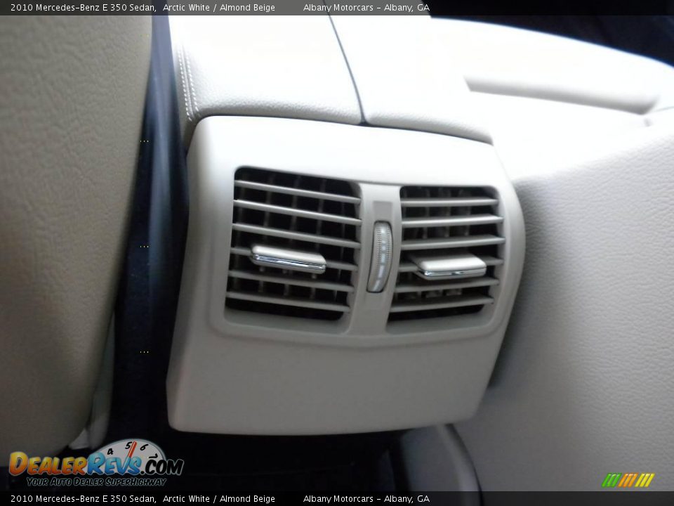2010 Mercedes-Benz E 350 Sedan Arctic White / Almond Beige Photo #12