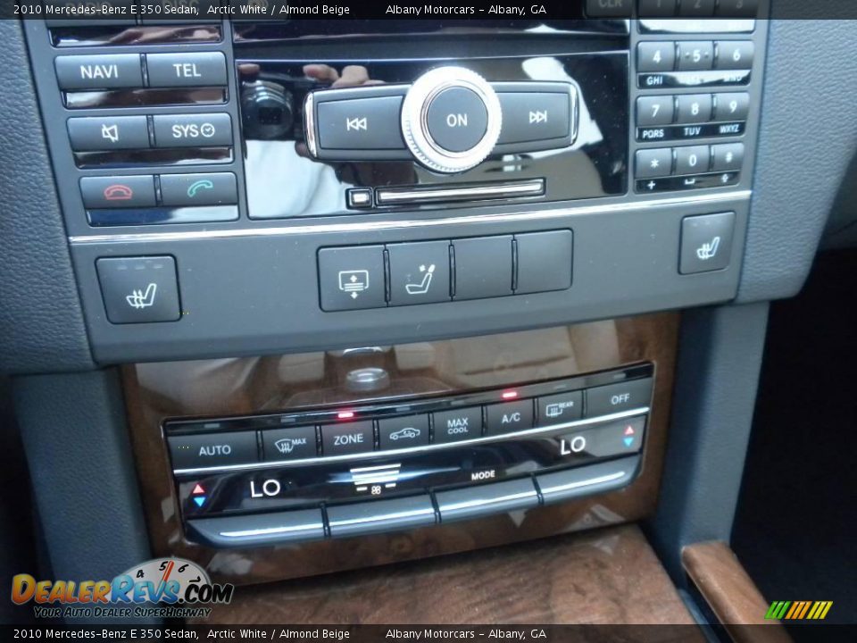 2010 Mercedes-Benz E 350 Sedan Arctic White / Almond Beige Photo #17