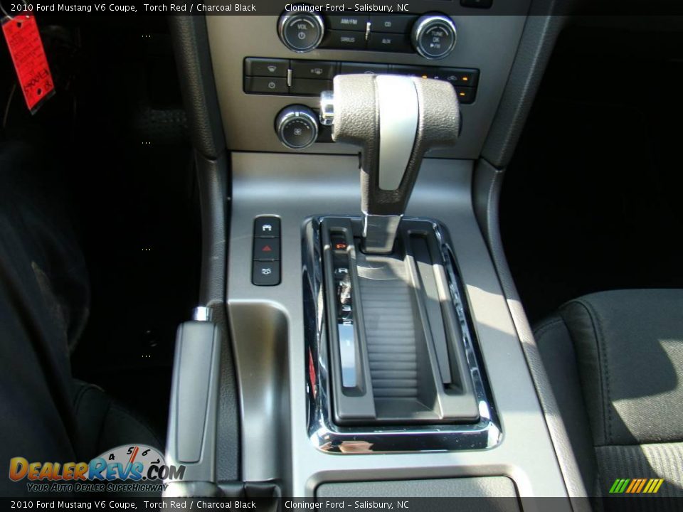 2010 Ford Mustang V6 Coupe Torch Red / Charcoal Black Photo #19