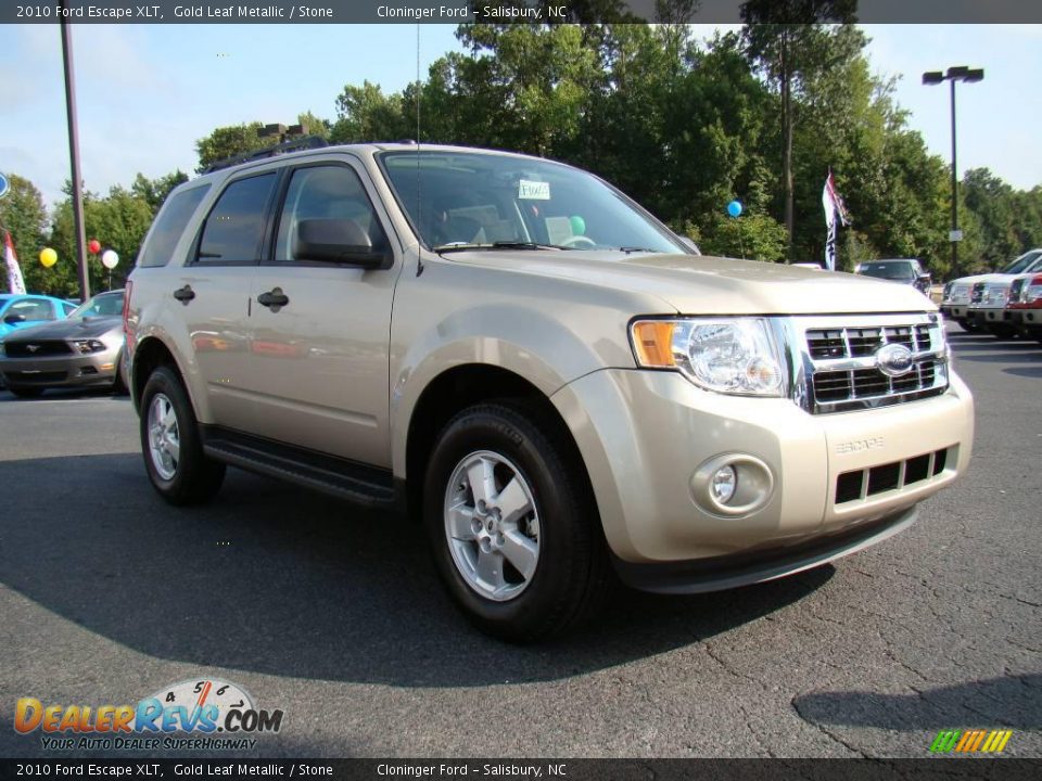 2010 Ford Escape XLT Gold Leaf Metallic / Stone Photo #1